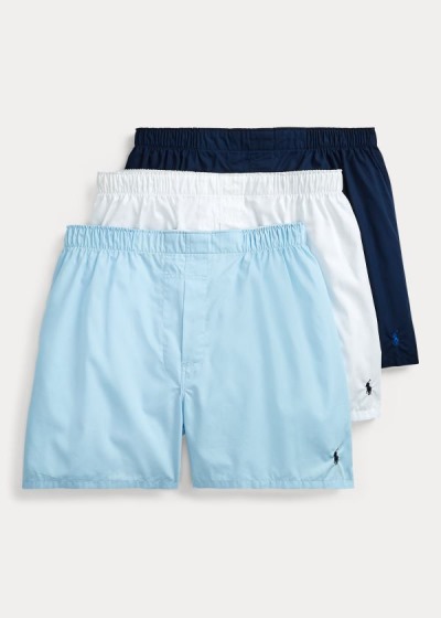 Men's Polo Ralph Lauren Classic Fit 3-Pack Boxers | 960432AIJ